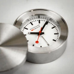 Mondaine Travel Alarm Clock -Swiss Supplies Store msm.64410 mondaine travelclock 50mm 2