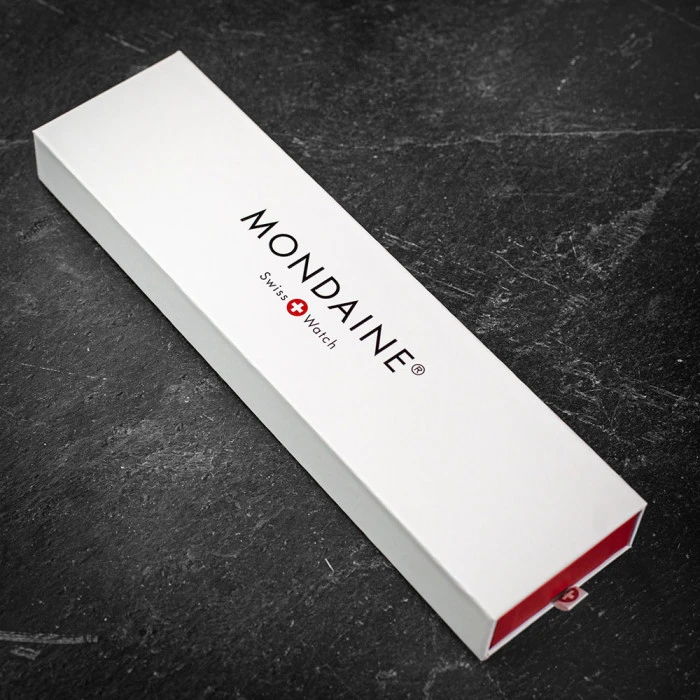 Mondaine Women's Evo2 Big Date - White Dial / Mesh Strap / 30mm 11 Mondaine Women's Evo2 Big Date - White Dial / Mesh Strap / 30mm - Image 9