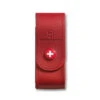 Victorinox Leather Belt Pouch Red -Swiss Supplies Store sak 4 0520 1 s11