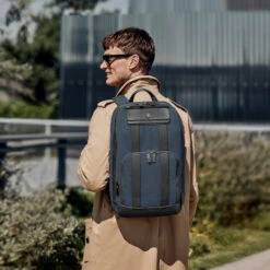 Victorinox Architecture Urban2 Deluxe 15" Laptop Backpack - Melange Blue/Black -Swiss Supplies Store tge 612669 ls 1 1080x1080