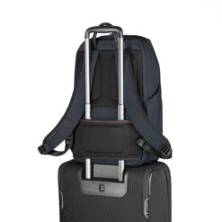 Victorinox Architecture Urban2 Deluxe 15" Laptop Backpack - Melange Blue/Black -Swiss Supplies Store tge 612669 s de1