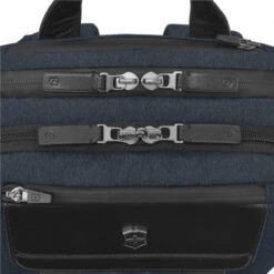 Victorinox Architecture Urban2 Deluxe 15" Laptop Backpack - Melange Blue/Black -Swiss Supplies Store tge 612669 s de7