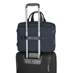 Victorinox Architecture Urban2 14" Laptop Briefcase - Melange Blue/Black -Swiss Supplies Store tge 612671 s de1