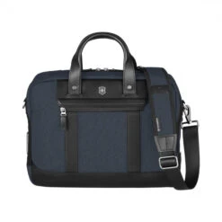 Victorinox Architecture Urban2 14" Laptop Briefcase - Melange Blue/Black -Swiss Supplies Store tge 612671 s po2