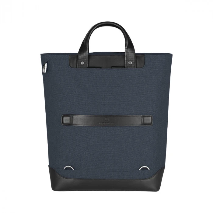 Victorinox Architecture Urban2 Carry Tote 15" Laptop And Tablet Pocket - Melange Blue/Black 4 Victorinox Architecture Urban2 Carry Tote 15" Laptop And Tablet Pocket - Melange Blue/Black - Image 2