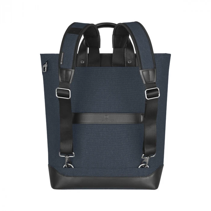 Victorinox Architecture Urban2 Carry Tote 15" Laptop And Tablet Pocket - Melange Blue/Black 5 Victorinox Architecture Urban2 Carry Tote 15" Laptop And Tablet Pocket - Melange Blue/Black - Image 3