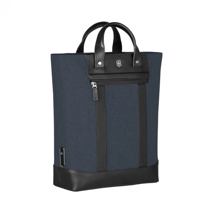 Victorinox Architecture Urban2 Carry Tote 15" Laptop And Tablet Pocket - Melange Blue/Black 8 Victorinox Architecture Urban2 Carry Tote 15" Laptop And Tablet Pocket - Melange Blue/Black - Image 6