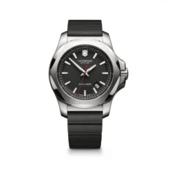 Victorinox I.N.O.X. 43mm Watch (Black Dial / Black Strap)