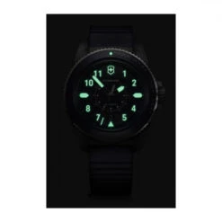 Victorinox Journey 1884 Automatic 43mm Watch - Black Ceramic Bezel, Black Dial, Stainless Steel Strap -Swiss Supplies Store wat 241975 nv 3 2 1